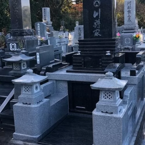 龍音寺　デザイン墓　完成のサムネイル
