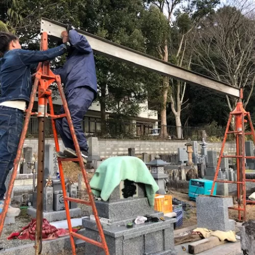 福知山市墓石完成のサムネイル
