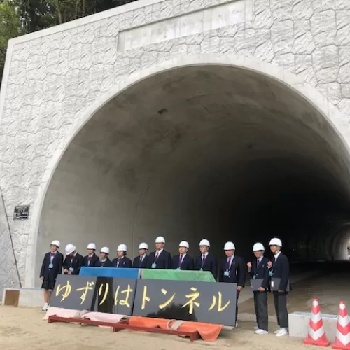 大分県豊後高田市　トンネル銘板　石工事のサムネイル